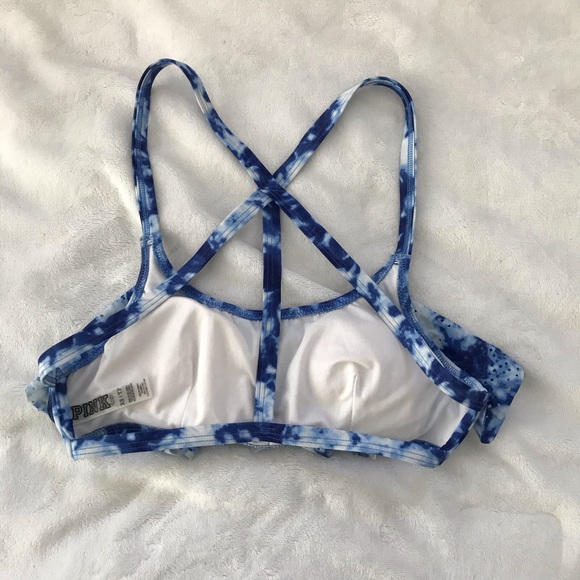 PINK Acid Wash Bikini Top - Picture 2 of 3